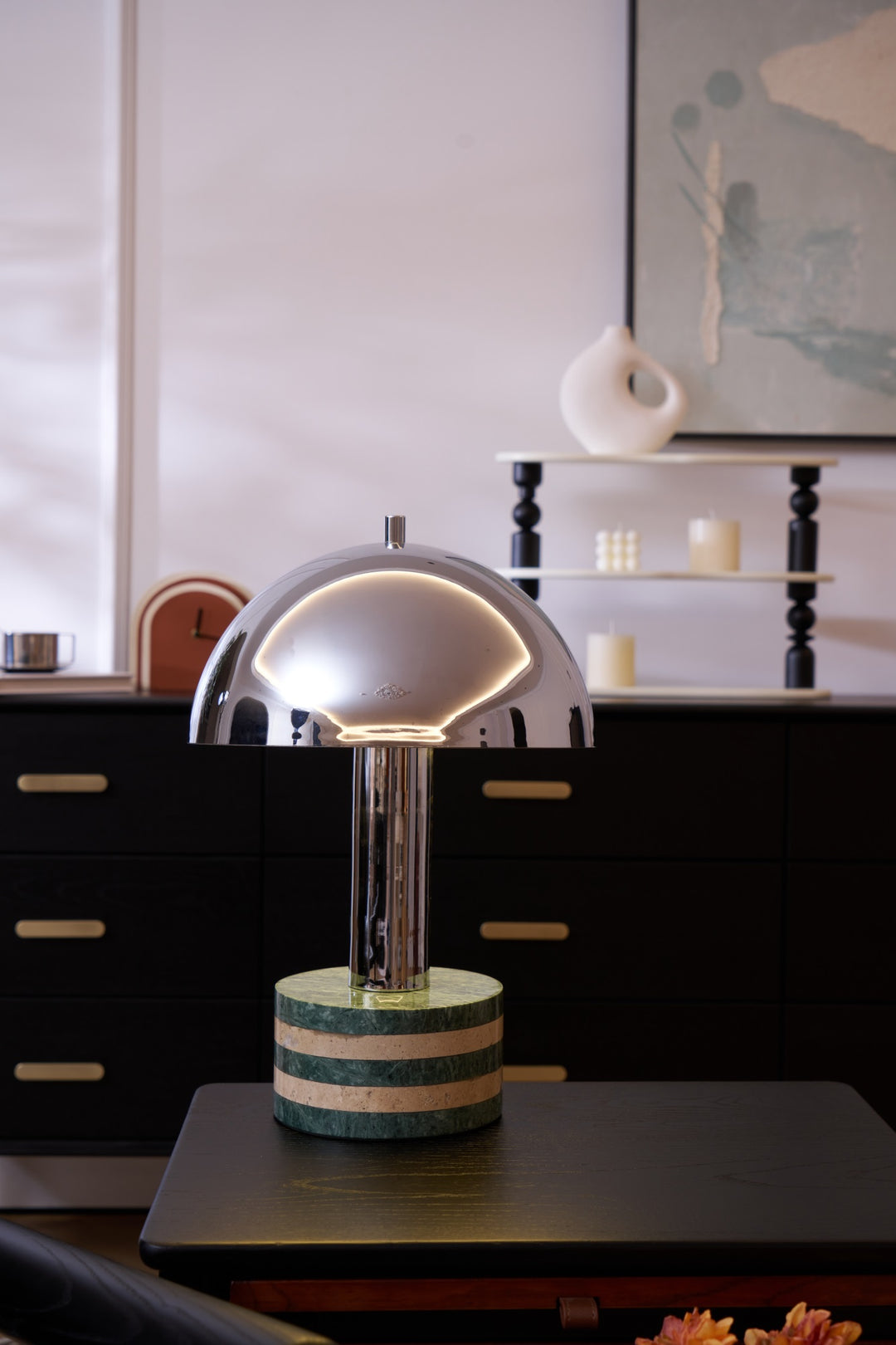 Luno Chrome Table Lamp - Vakkerlight