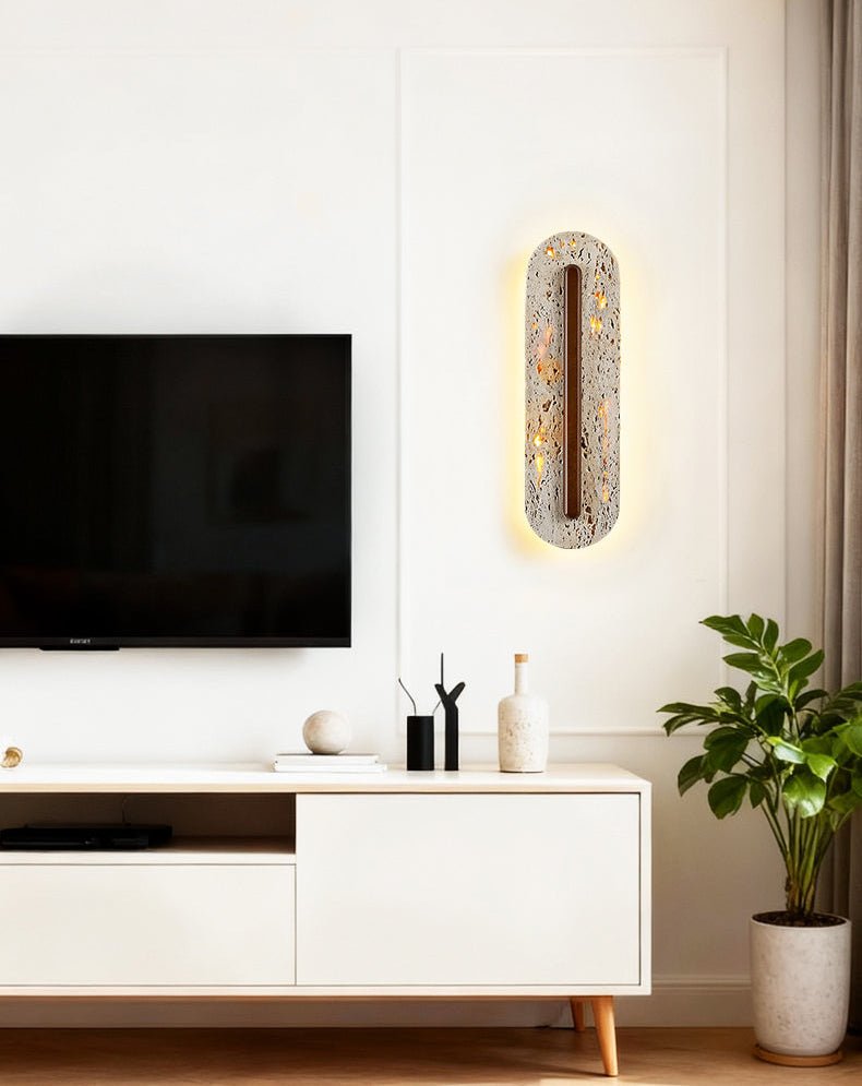Lunola Alabaster Wall Lamp – detail 11