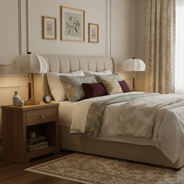 Lunora Fabric Table Lamp - Vakkerlight