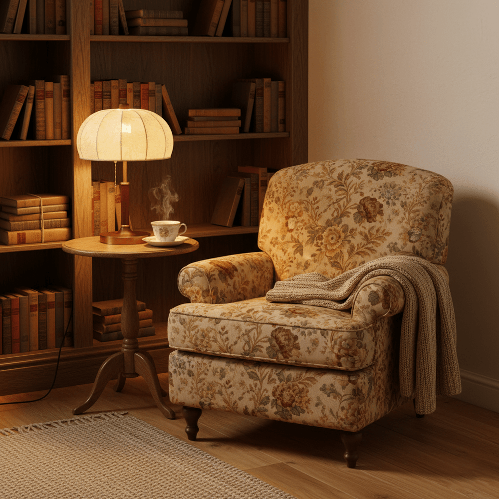 Lunora Fabric Table Lamp - Vakkerlight