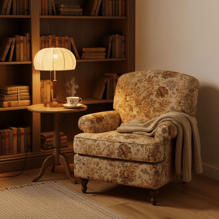 Lunora Fabric Table Lamp - Vakkerlight