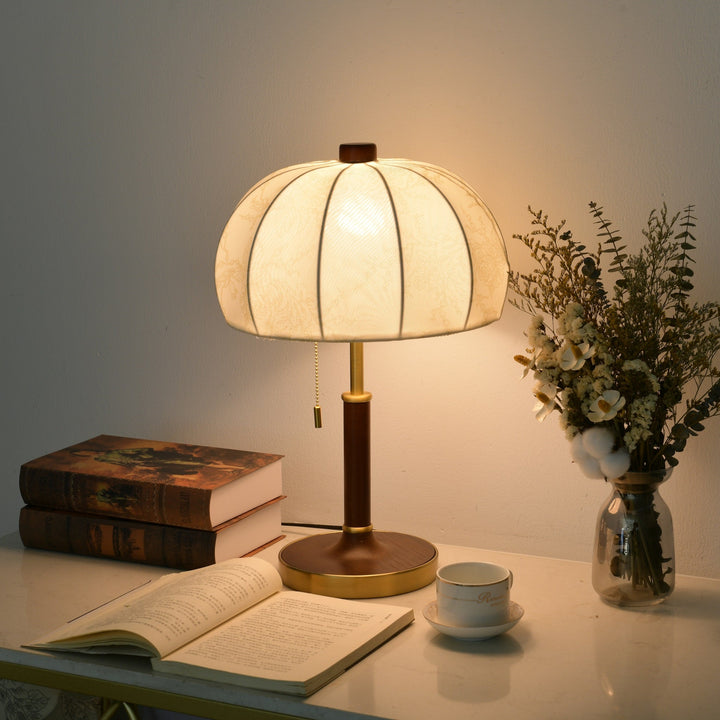 Lunora Fabric Table Lamp - Vakkerlight