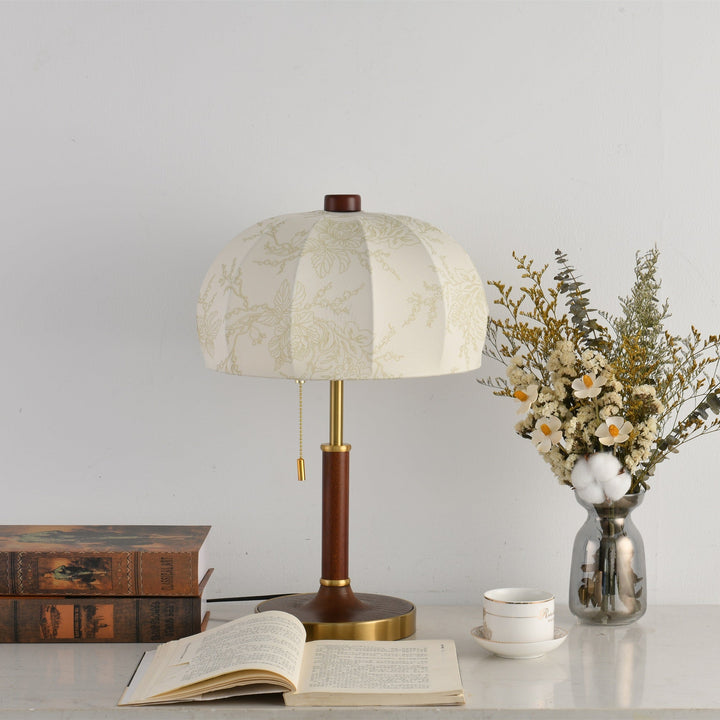 Lunora Fabric Table Lamp - Vakkerlight