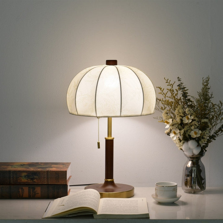 Lunora Fabric Table Lamp - Vakkerlight