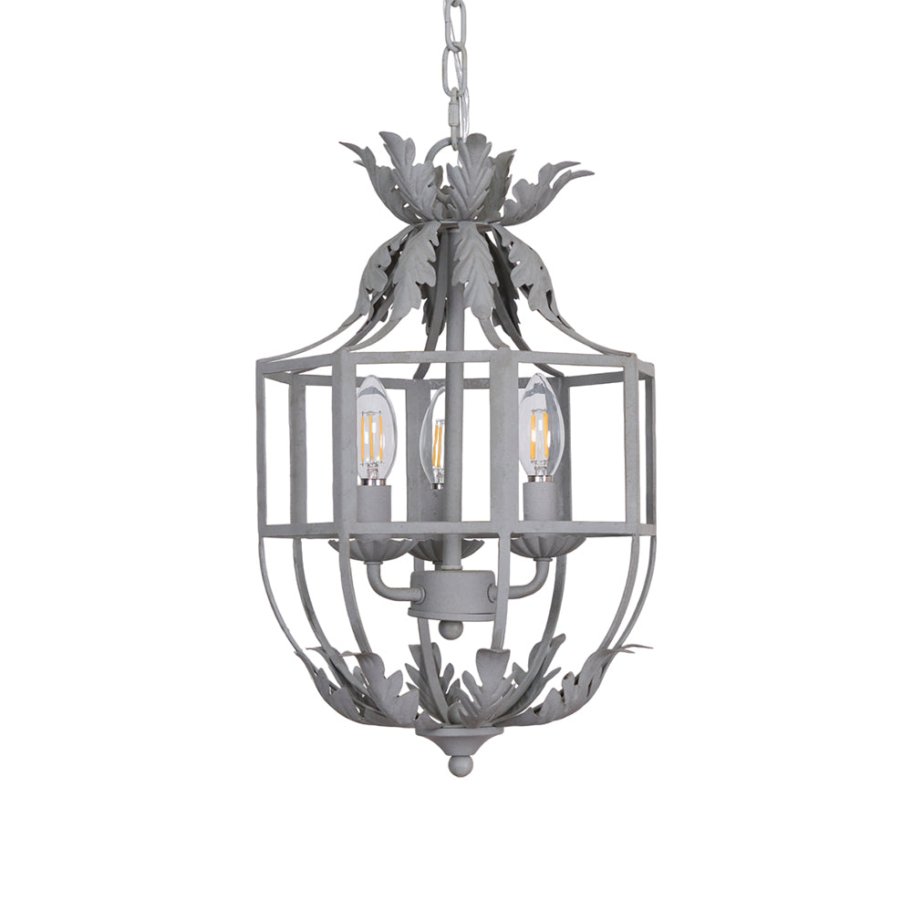 Lustre Retro Cage Chandelier