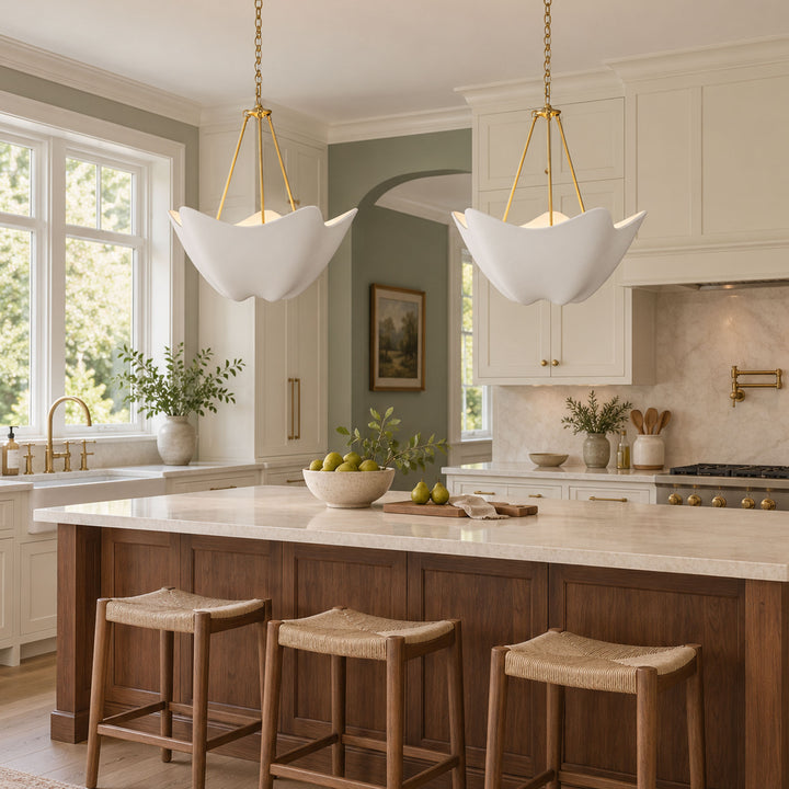 Luvonea Plaster Chandelier