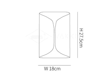 Lux Wall Light — Dimension drawings 1
