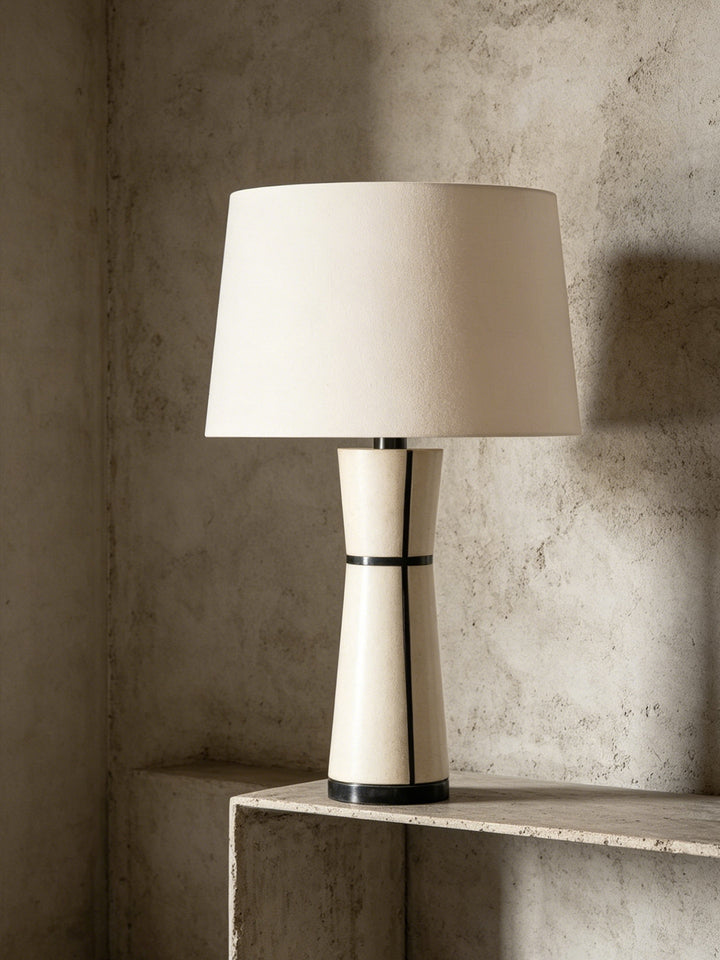 Luxe Leather Table Lamp - Vakkerlight