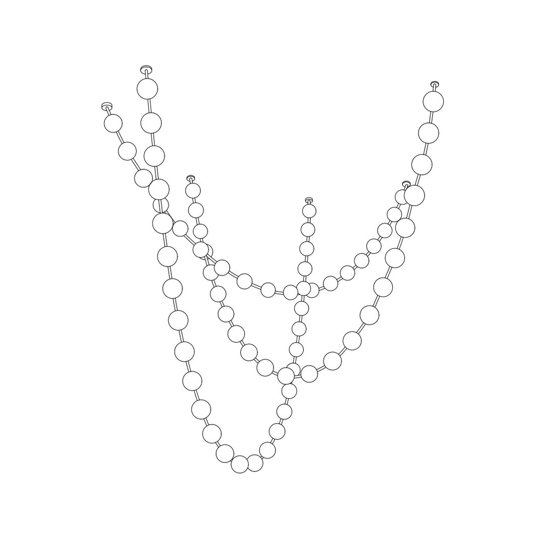 Strand Necklace Chandelier - Vakkerlight