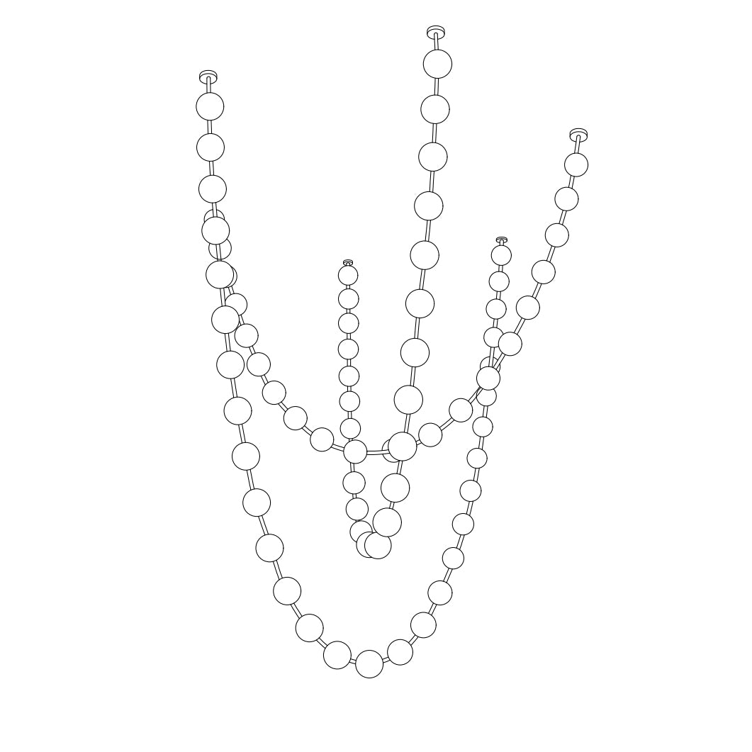Strand Necklace Chandelier - Vakkerlight
