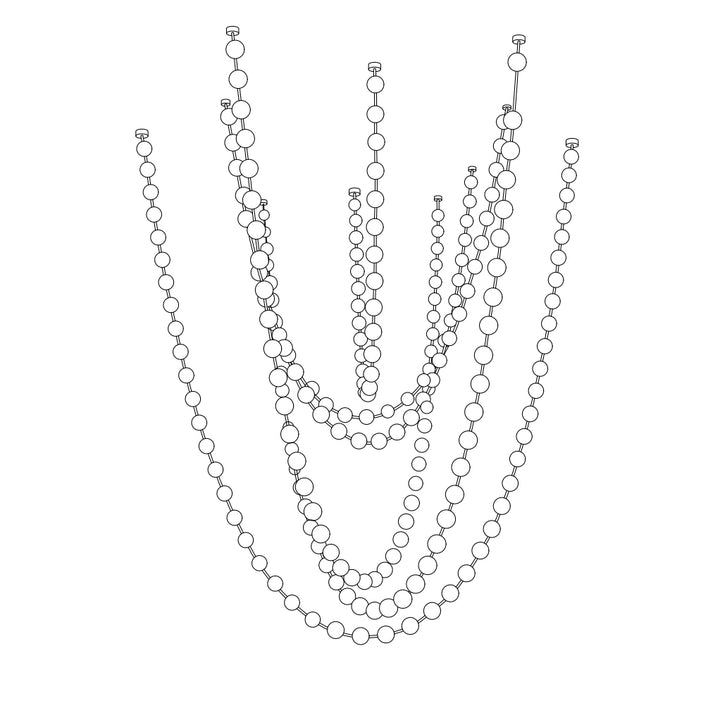 Strand Necklace Chandelier - Vakkerlight