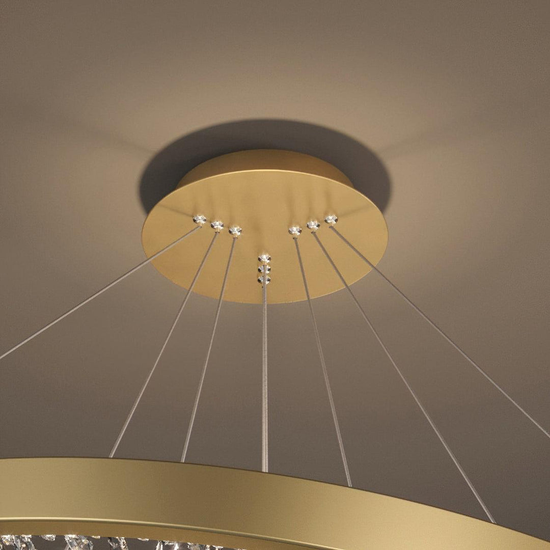 Luxury Circle Crystal Chandelier - Vakkerlight