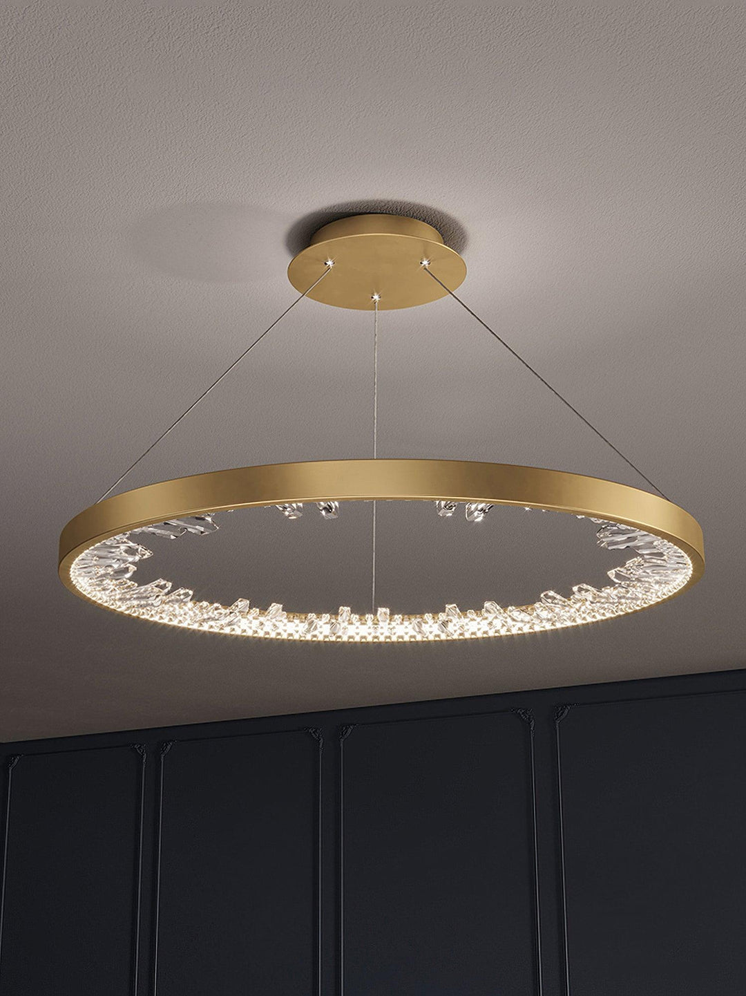 Luxury Circle Crystal Chandelier - Vakkerlight