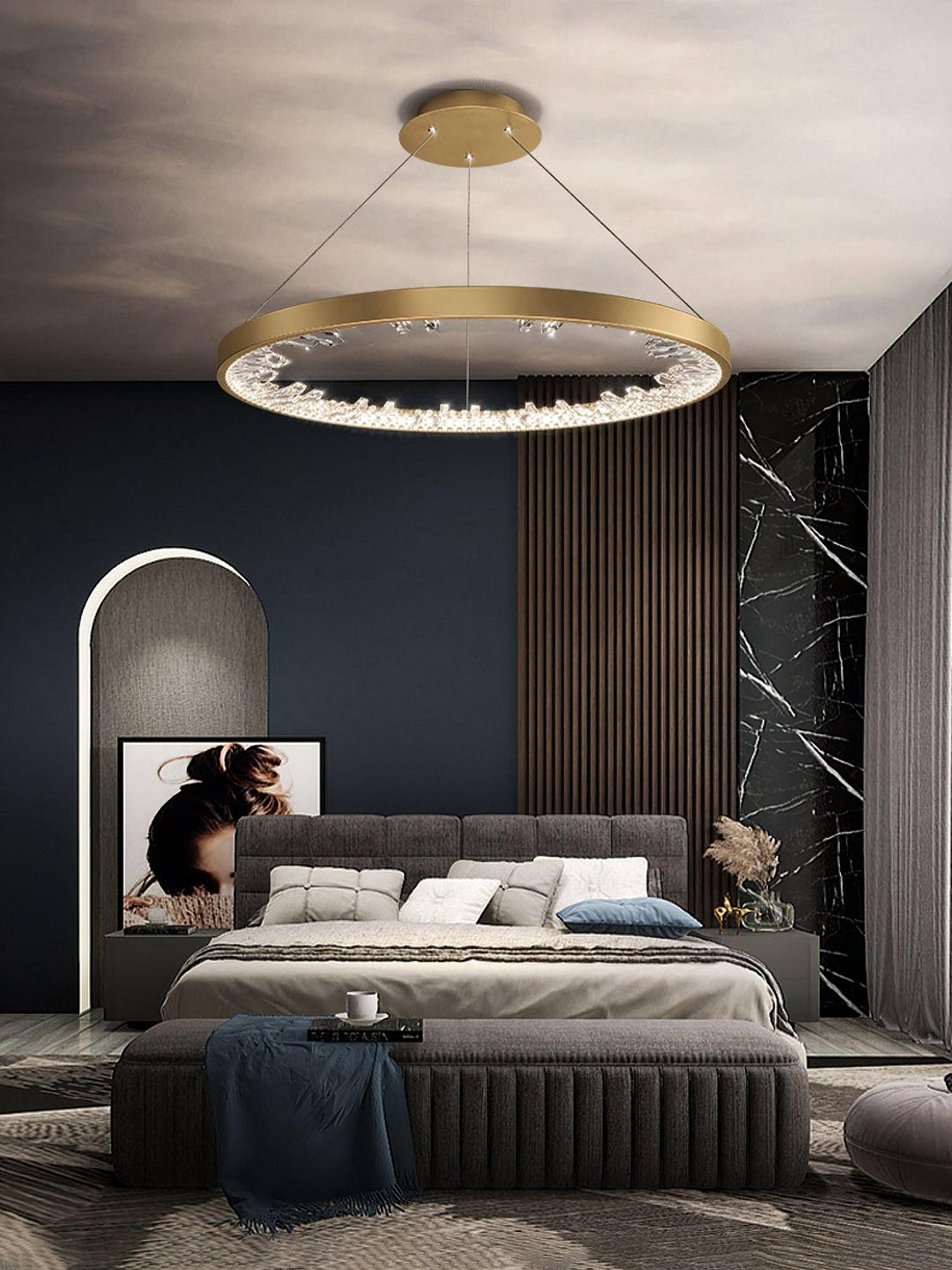 Luxury Circle Crystal Chandelier - Vakkerlight