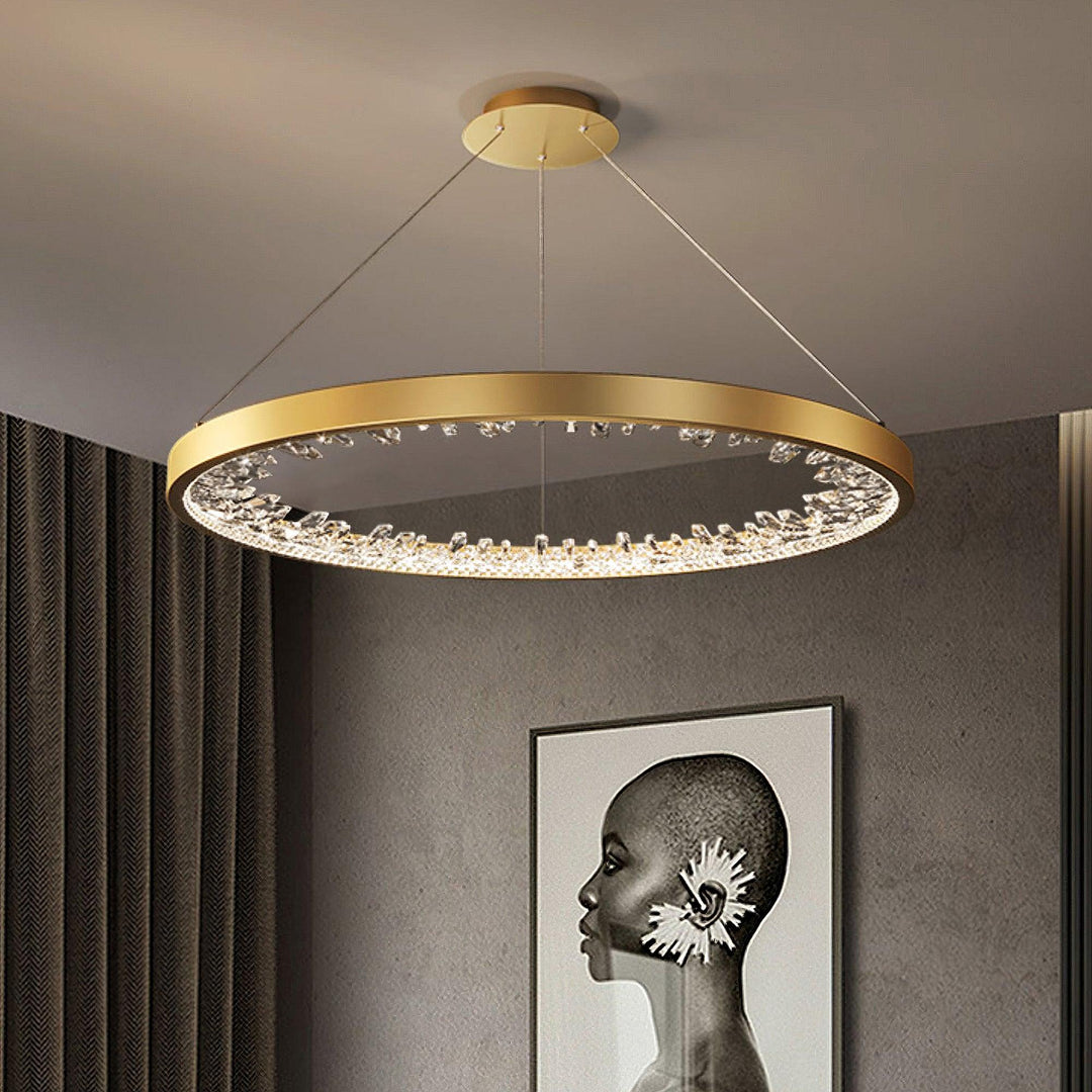 Luxury Circle Crystal Chandelier - Vakkerlight