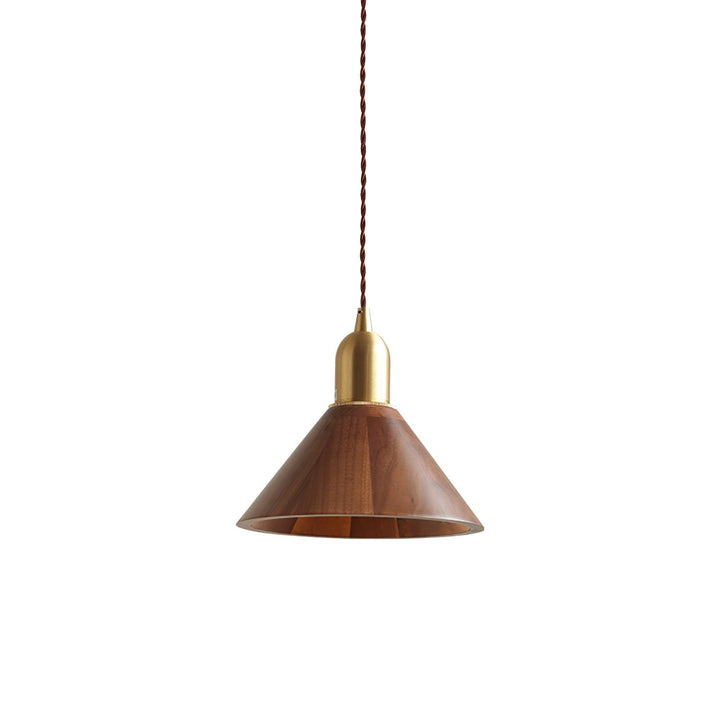 Lyfa Walnut Pendant Light - Vakkerlight