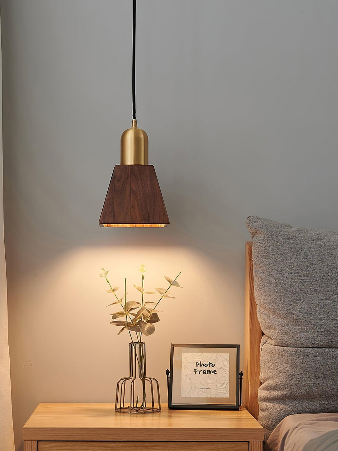 Lyfa Walnut Pendant Light - Vakkerlight