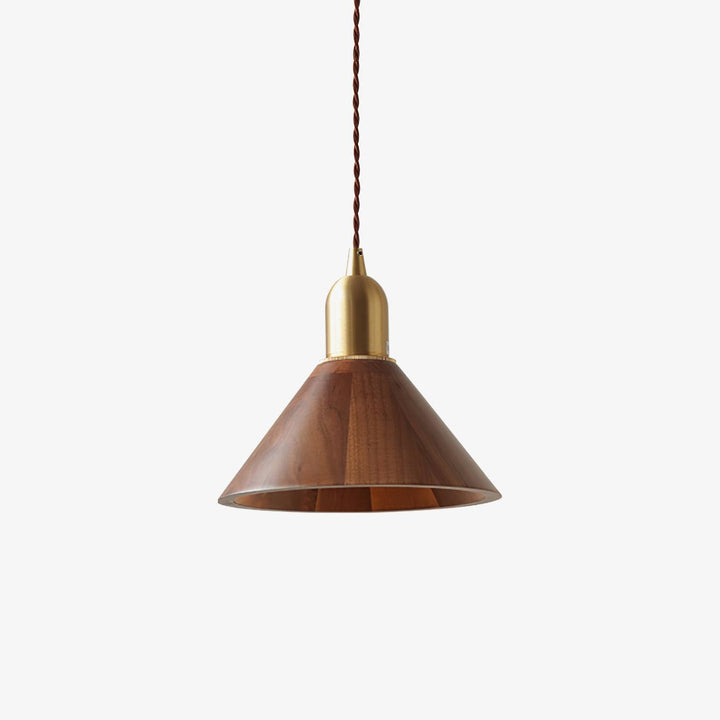 Lyfa Walnut Pendant Light - Vakkerlight