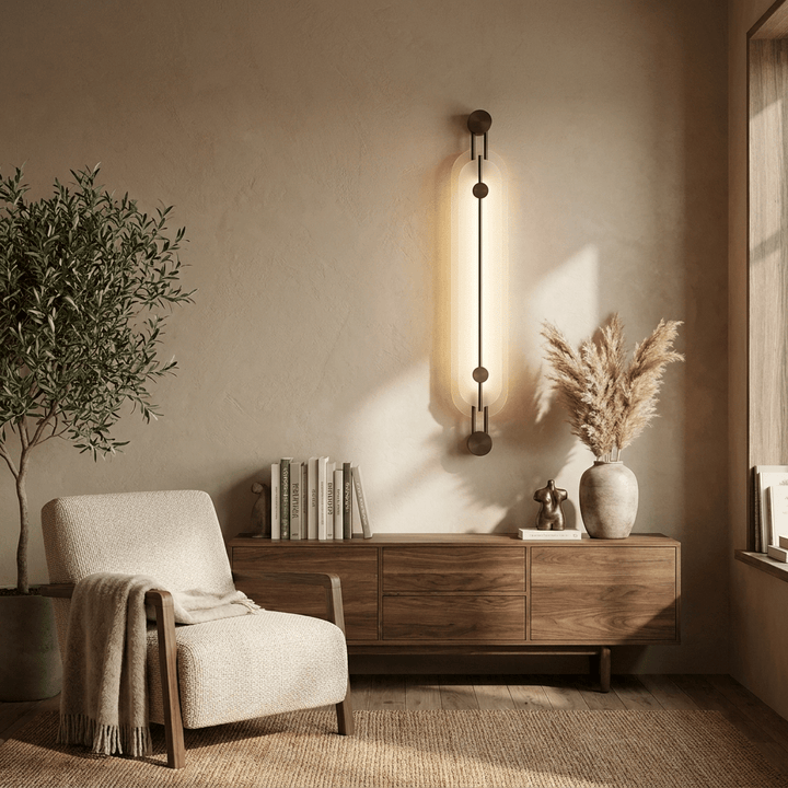 Lyra Alabaster Wall Sconce - Vakkerlight