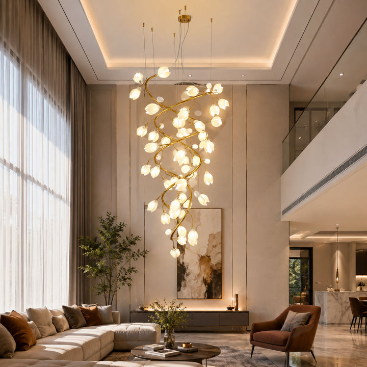 Lysandra Cascade Stairs Chandelier