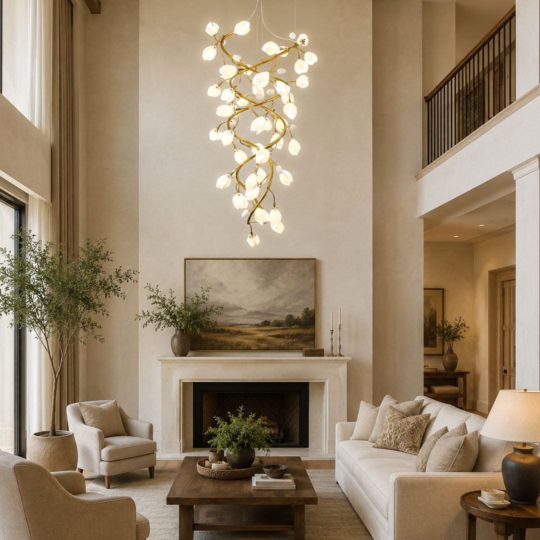 Lysandra Cascade Stairs Chandelier
