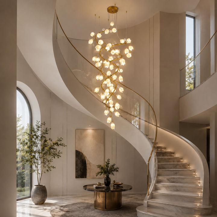 Lysandra Cascade Stairs Chandelier