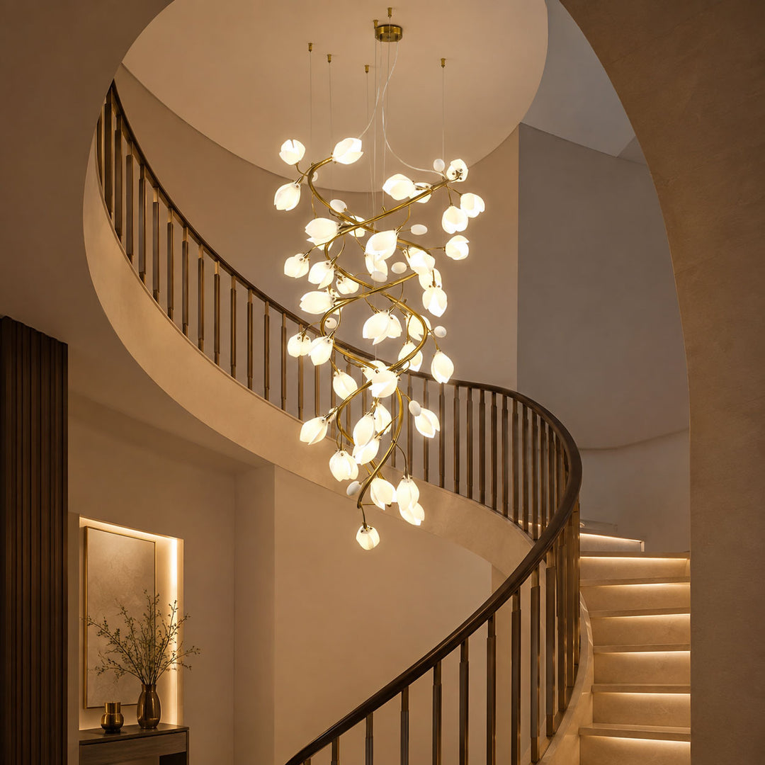 Lysandra Cascade Stairs Chandelier