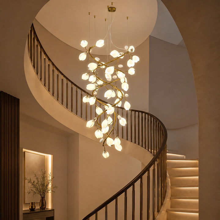 Lysandra Cascade Stairs Chandelier