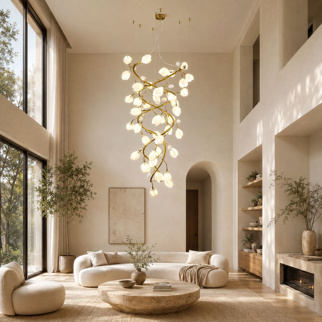 Lysandra Cascade Stairs Chandelier
