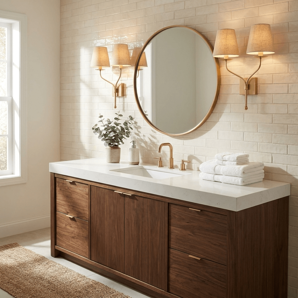 Lysenne Double Arm Fabric Wall Sconce - Vakkerlight