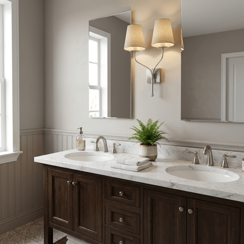 Lysenne Double Arm Fabric Wall Sconce - Vakkerlight