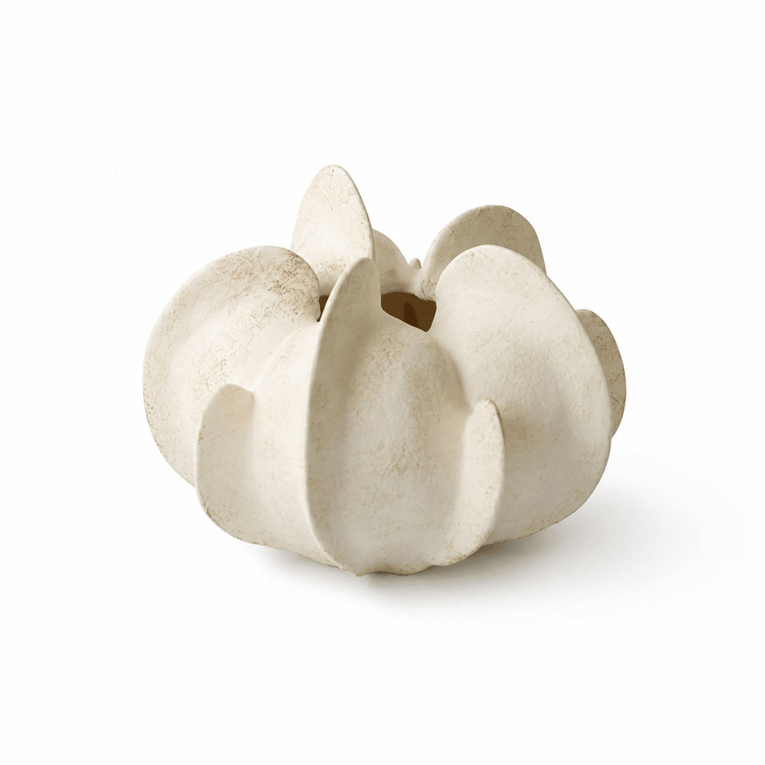 Magnolia Bloom Ceramic Sculpture Vase - Vakkerlight