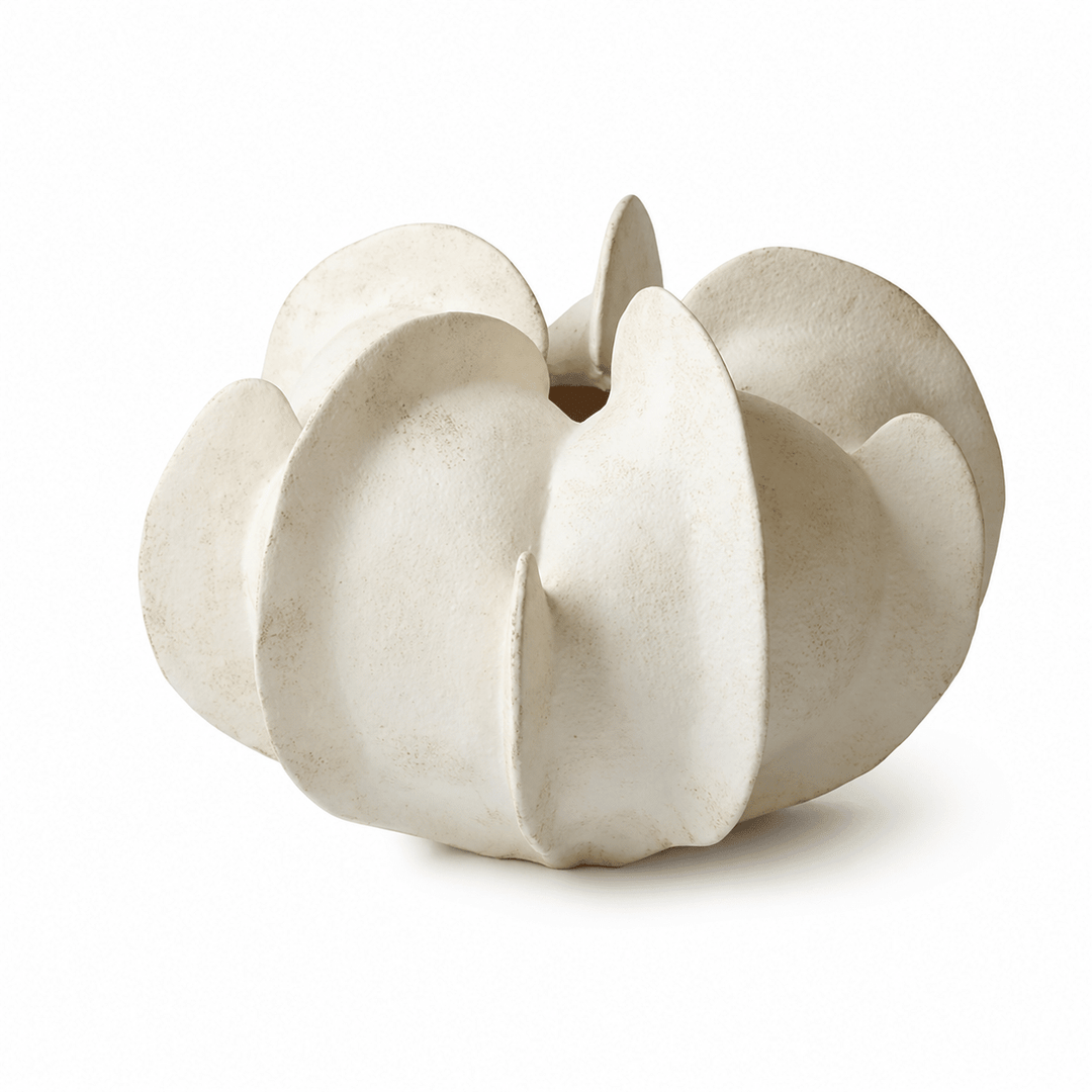 Magnolia Bloom Ceramic Sculpture Vase - Vakkerlight