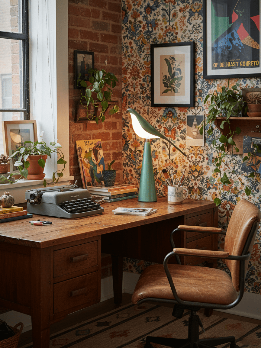 Magpie Art Table Lamp - Vakkerlight