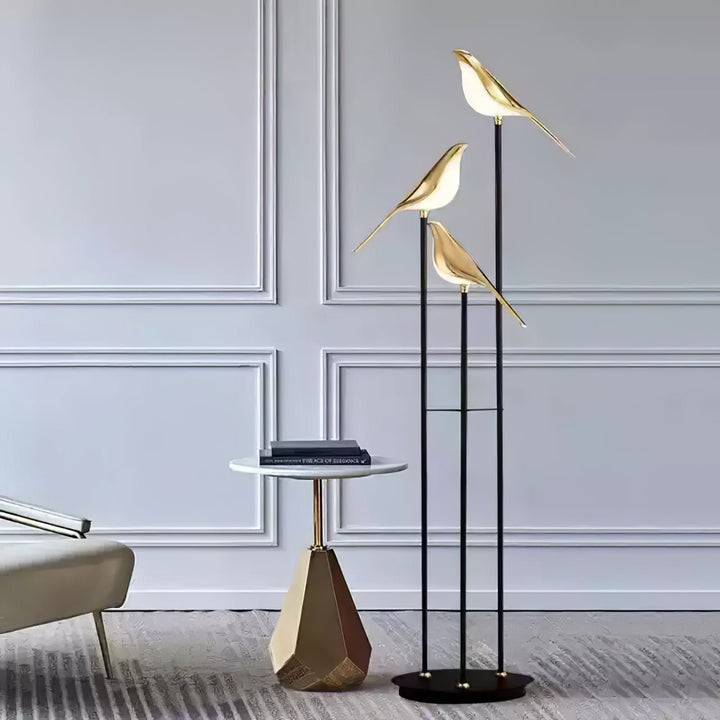 Magpie Perch Floor Lamp - Vakkerlight