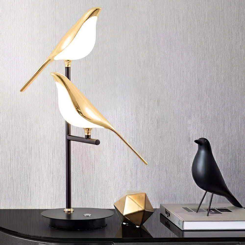 Magpie Perch Table Lamp - Vakkerlight