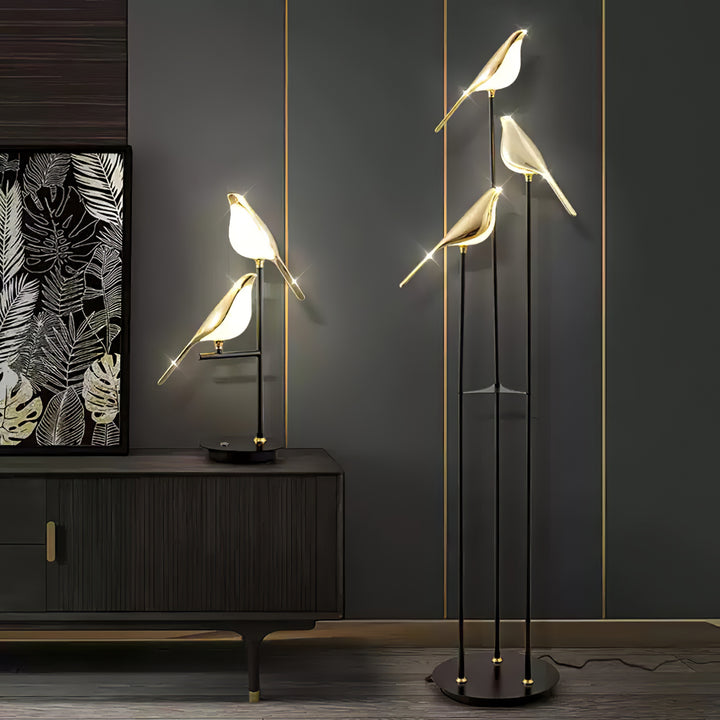 Magpie Perch Floor Lamp - Vakkerlight