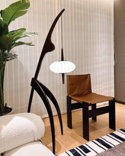 Mantis Wood Floor Lamp - Vakkerlight