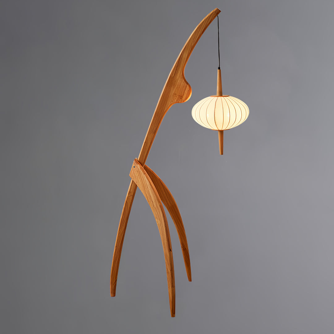 Mantis Wood Floor Lamp - Vakkerlight