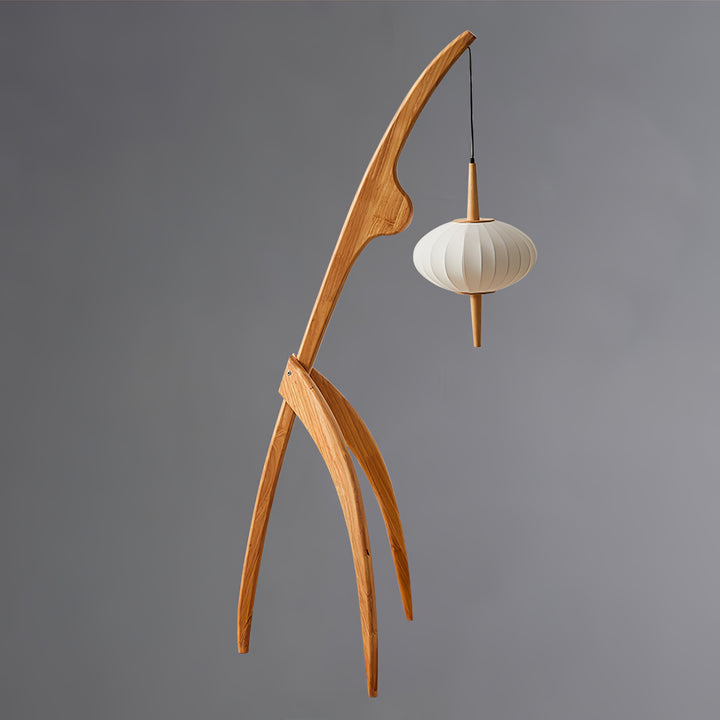 Mantis Wood Floor Lamp - Vakkerlight