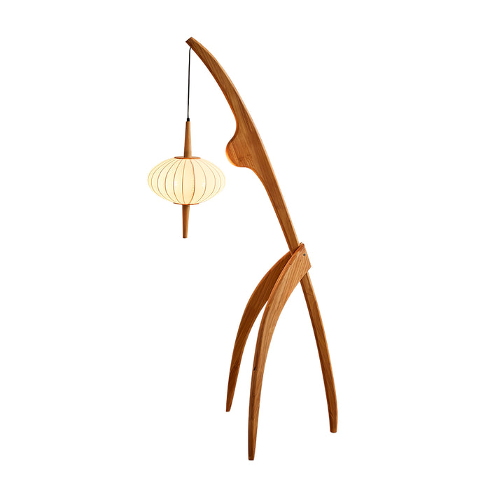 Mantis Wood Floor Lamp - Vakkerlight