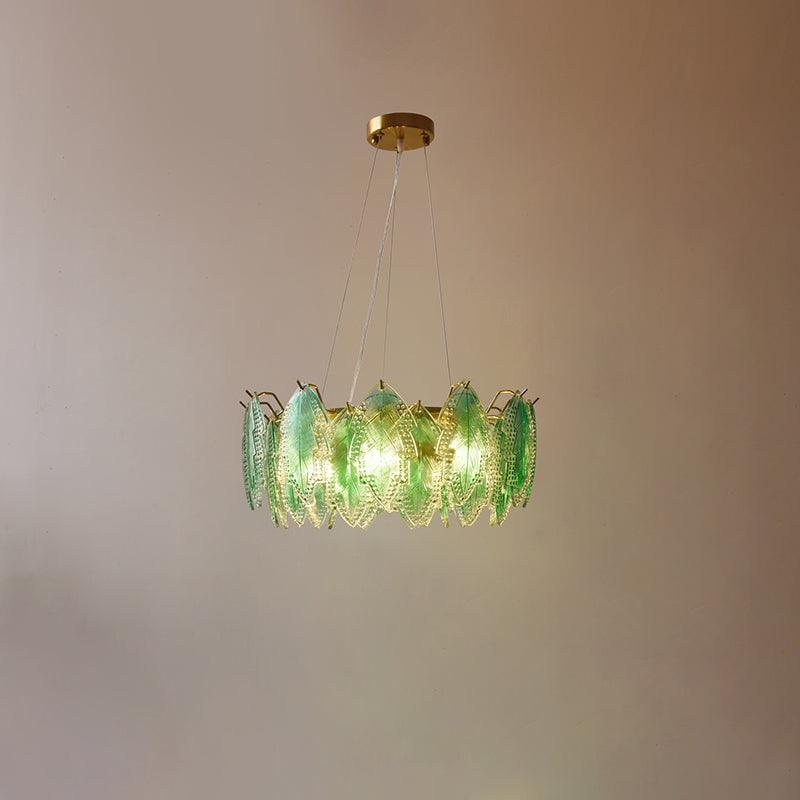 Maple Leaf Glass Chandelier - Vakkerlight