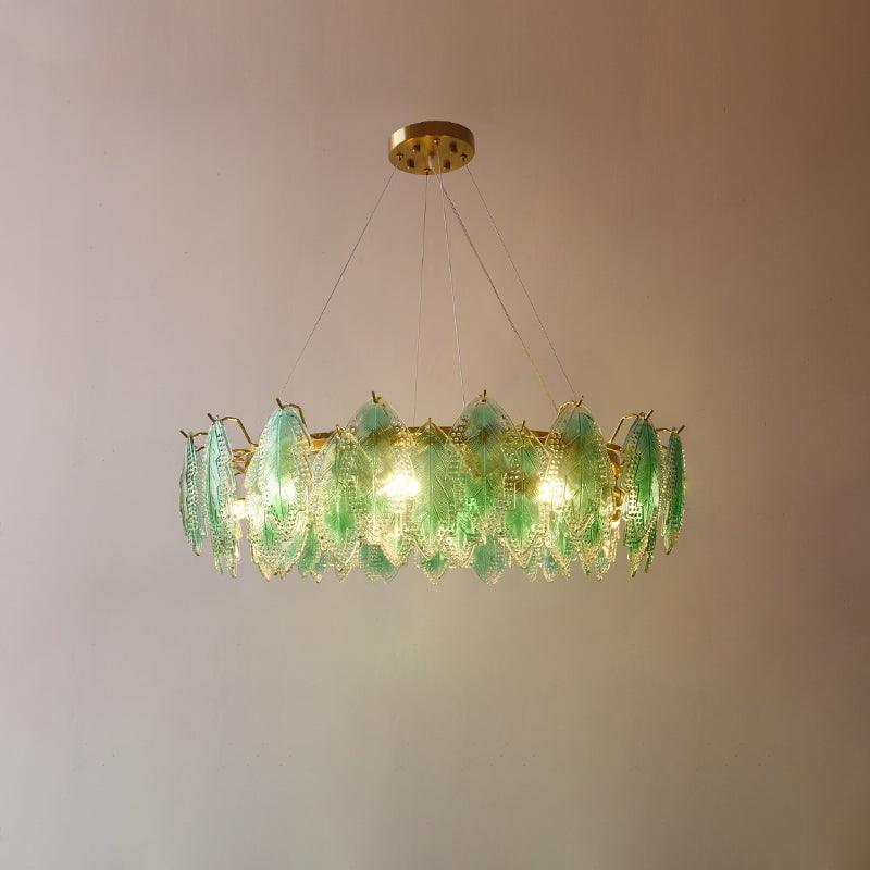 Maple Leaf Glass Chandelier - Vakkerlight