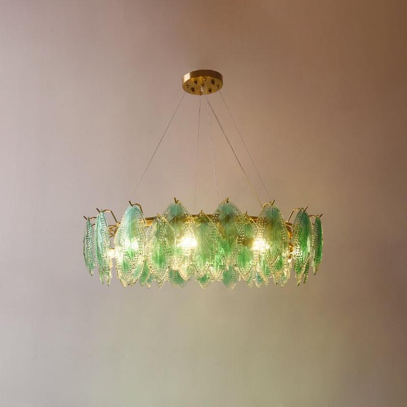 Maple Leaf Glass Chandelier - Vakkerlight