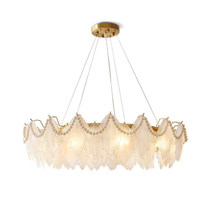 Maple Leaf Glass Chandelier - Vakkerlight