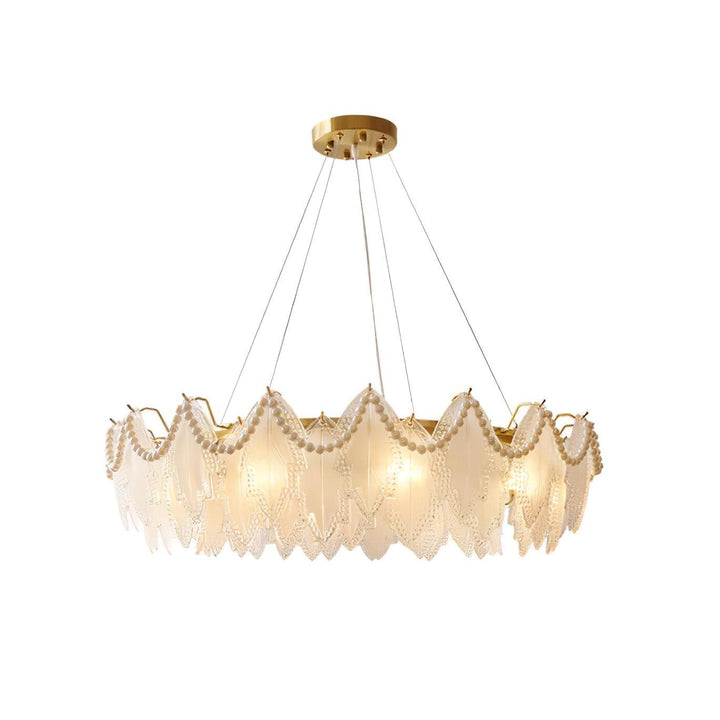 Maple Leaf Glass Chandelier - Vakkerlight