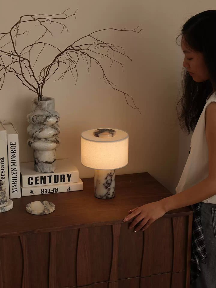 Marbella Stone Table Lamp - Vakkerlight