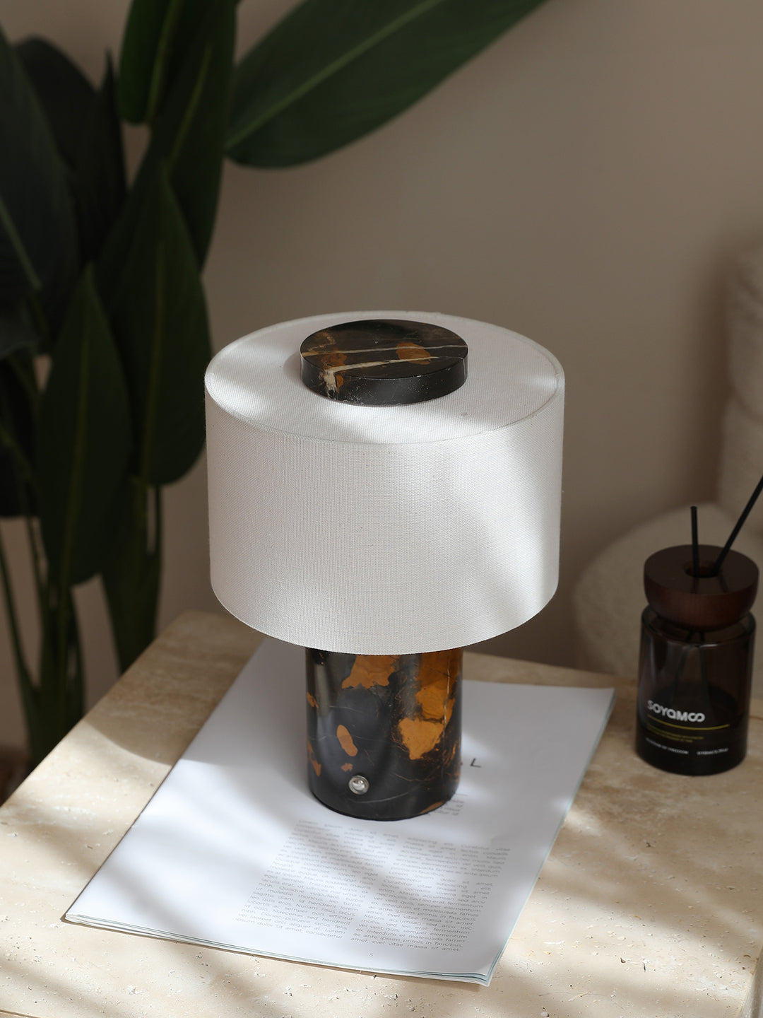 Marbella Stone Table Lamp - Vakkerlight