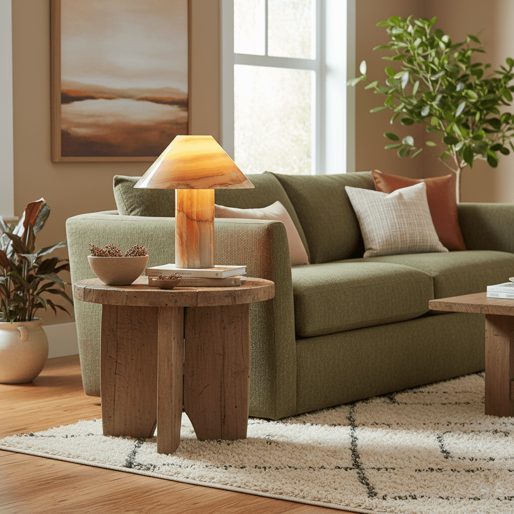 Marbelle Onyx Table Lamp - Vakkerlight