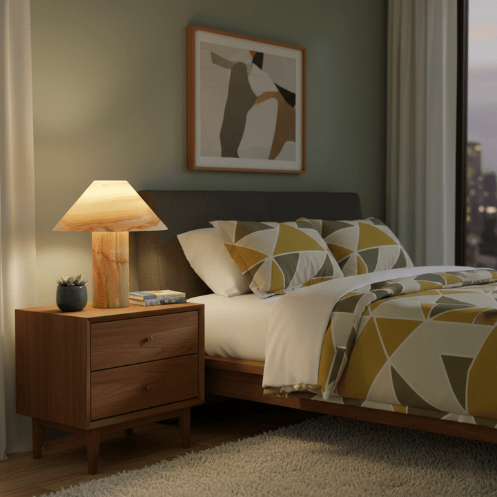 Marbelle Onyx Table Lamp - Vakkerlight